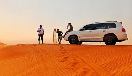 private desert safari dubai