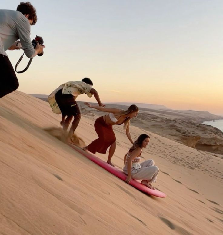 Sand Surfing in Sharjah