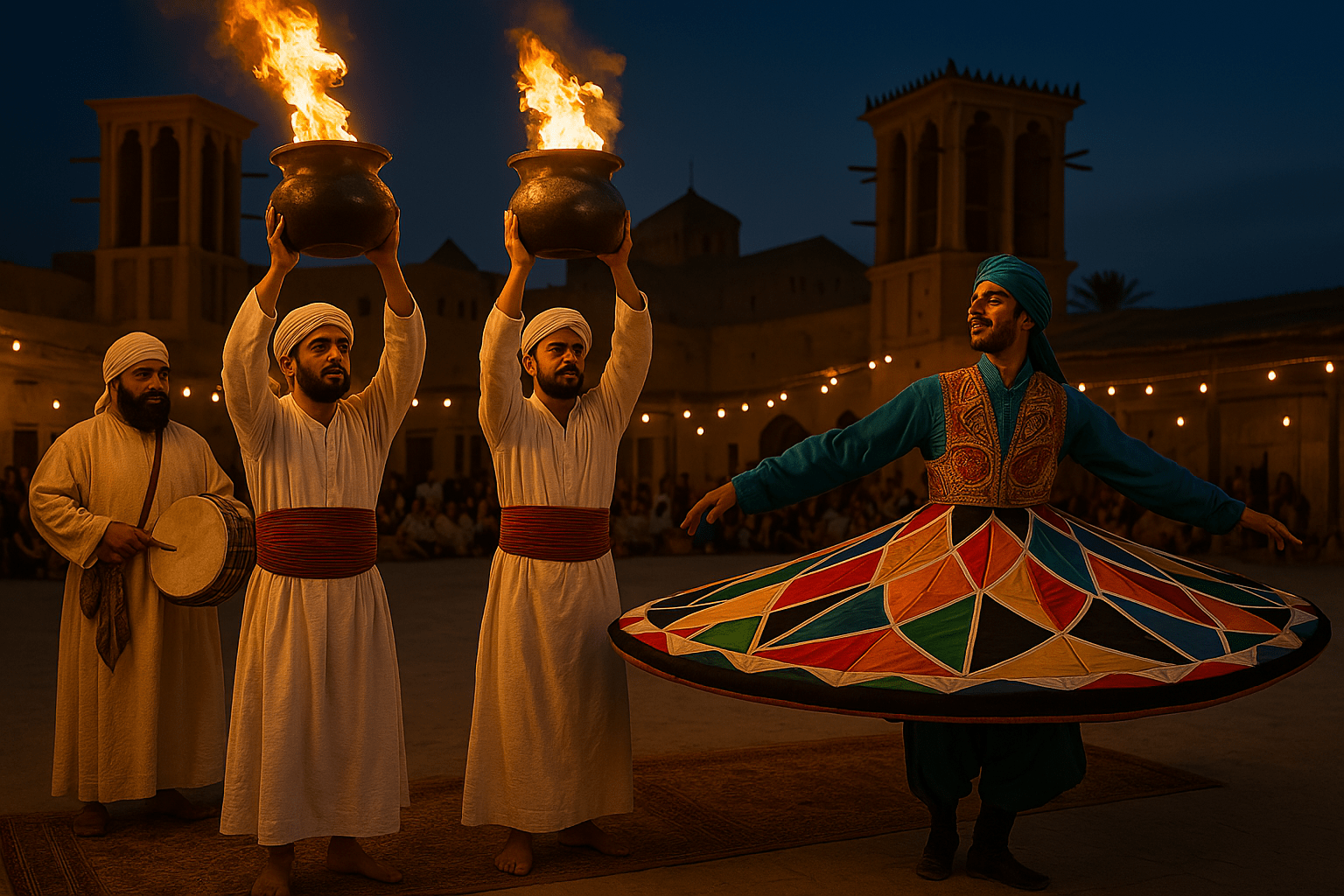 Dinner and Traditional Show in Dubai